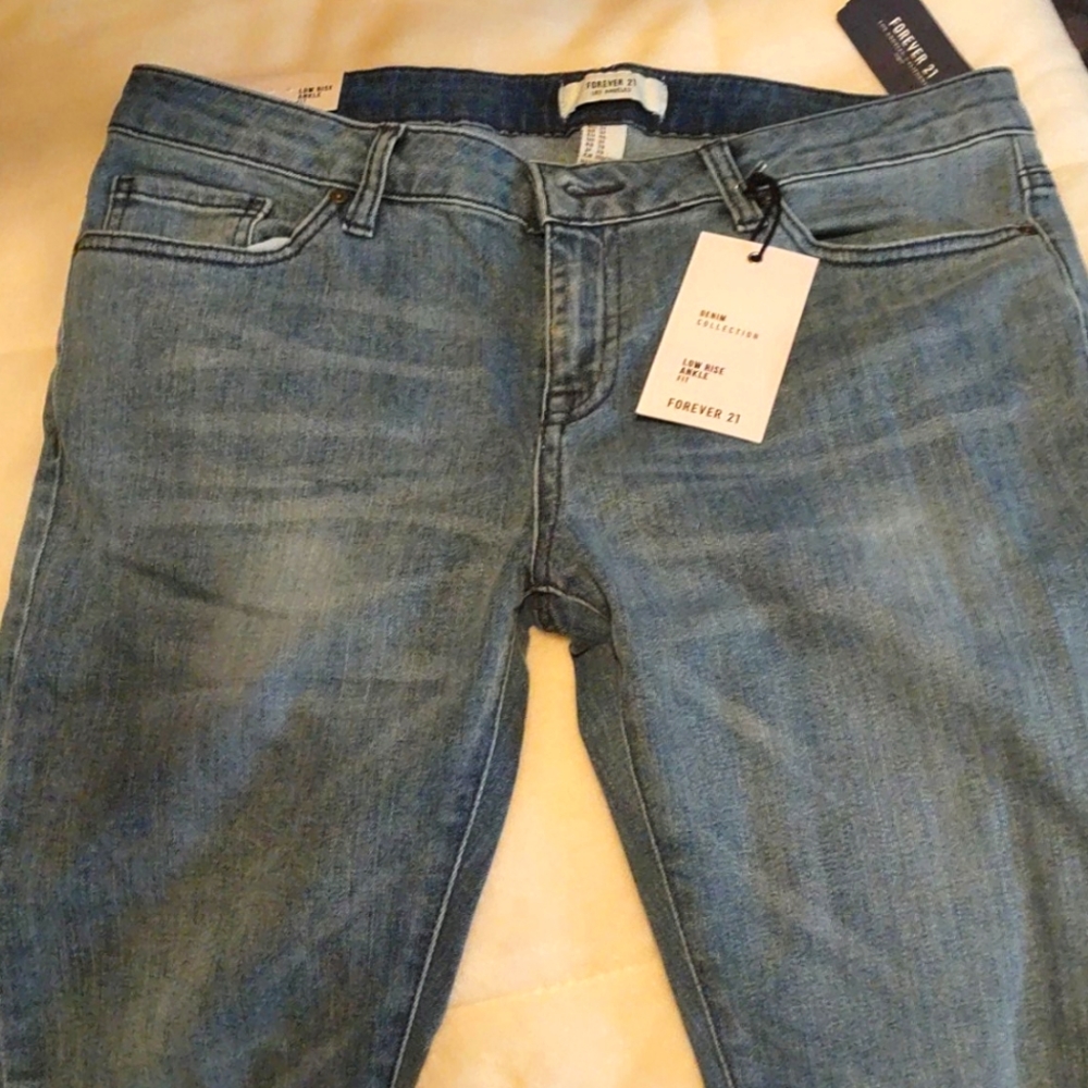 Forever 21 low rise jeans